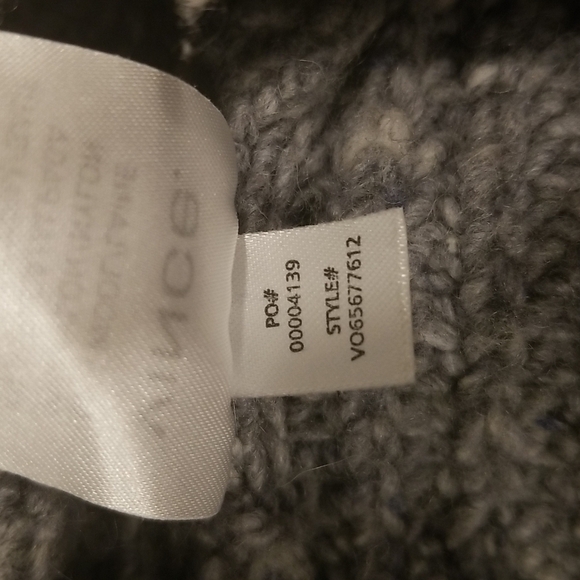 💕VINCE💕 Marled Knit Crew Neck Sweater Large Cozy Chic Wool Nylon Alpaca Blend - Picture 9 of 9